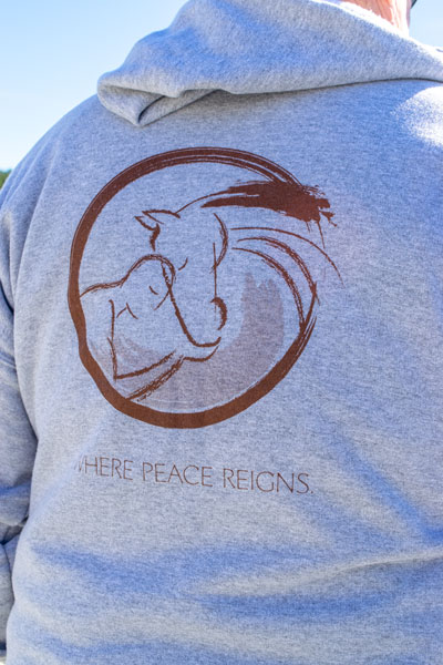 Peace Reins sweatshirt